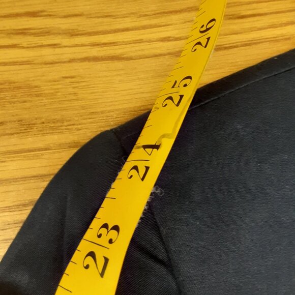 RALPH LAUREN SPORT Navy Blue 100% Cotton one button blazer Women's size 10 - Picture 10 of 13